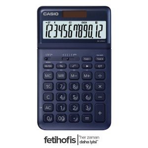 Casio JW-200SC-NY Hesap Makinesi Lacivert