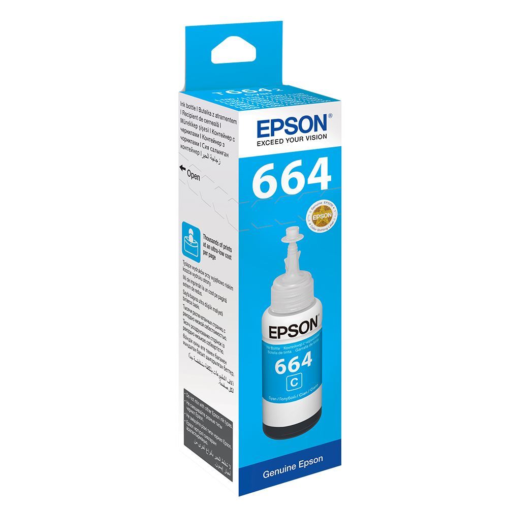 Epson T6642 Mavi (Cyan) Kartuş