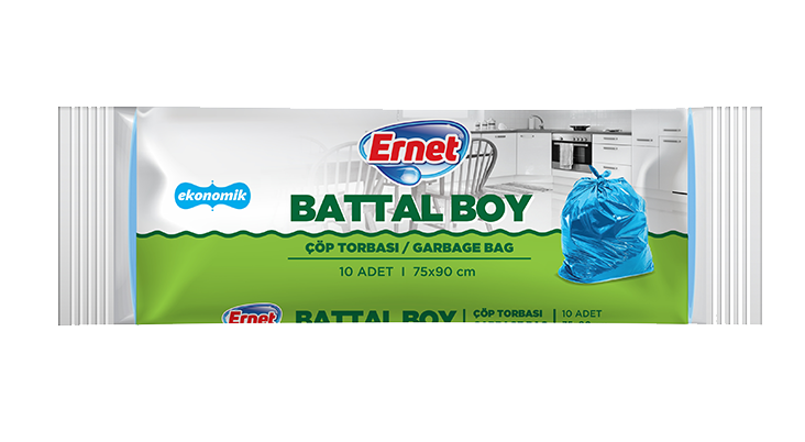 Ernet Çöp Torbası Battal Boy 75x90 cm