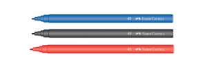Faber Castell 45 Keçeli Kalem Kırmızı
