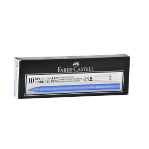 Faber Castell 45 Keçeli Kalem Mavi