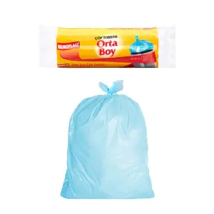 Koroplast Orta Çöp Poşeti 15'li 1+1 2'li Pkt