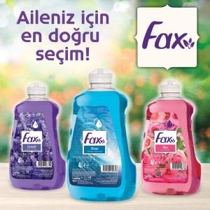 Fax Sıvı Sabun Lavanta Kokusu 4 LT