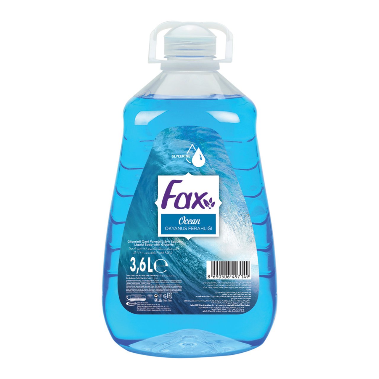 Fax Sıvı Sabun Okyanus Ferahlığı 4 LT