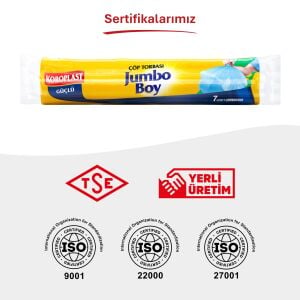 Koroplast Jumbo Çöp Poşeti 7'li