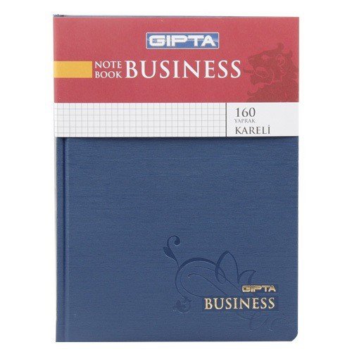 Gıpta Business 20x28 160 Yaprak Kareli Sert Kapak Ciltli Defter (1563)
