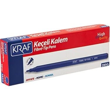KRAF 285G KEÇELİ KALEM MAVİ 12 Lİ
