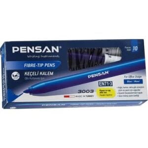 PENSAN 3003 KEÇELİ KALEM MAVİ 10 LU