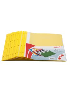 Esselte SLT-4199 Plastik Telli Dosya Sarı 50'li