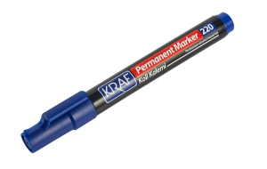 Kraf 220 Permanent Mavi Marker Yuvarlak Uç