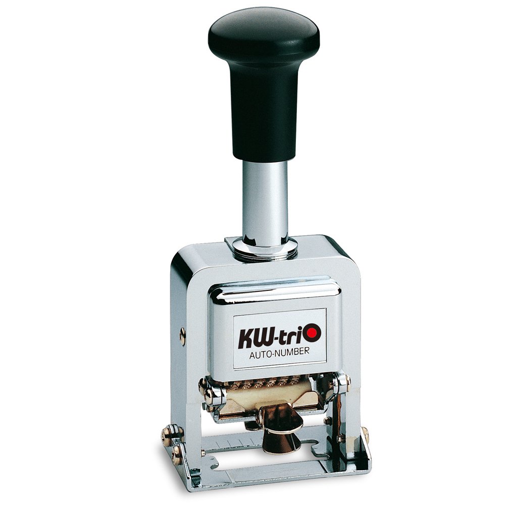 KW-Trio 8120800 8 Hane Otomatik Numaratör