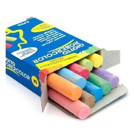ROBERCOLOR TEBEŞİR 10 LU RENKLİ 538900