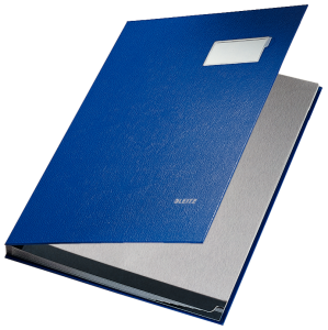 Leitz 5701 İmza Dosyası 10 Sayfa Mavi