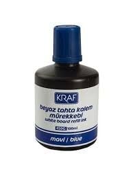 KRAF 450G TAHTA KALEM MÜREKKEBİ MAVİ 100 ML