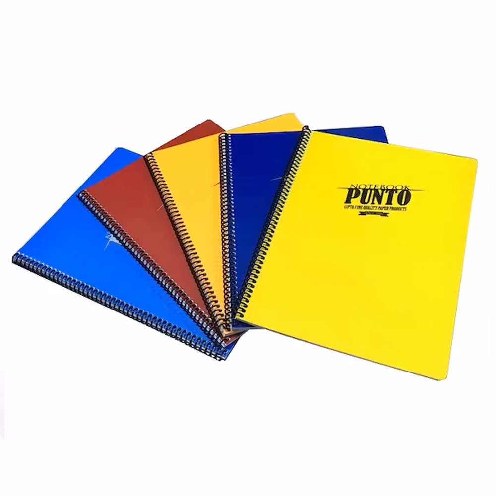 GIPTA DEFTER 6541 PUNTO A4 SPİRALLİ PP 140 YAPRAK KARELİ