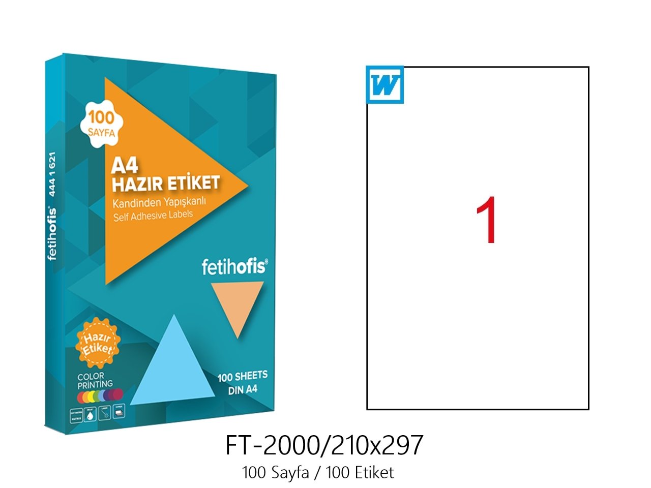 fetihofis Laser Etiket FT-2000