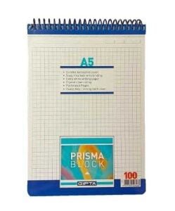 GIPTA 1380 PRİSMA A-5 BLOKNOT 100/4YP  KARELİ
