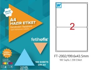 fetihofis Laser Etiket FT-2002