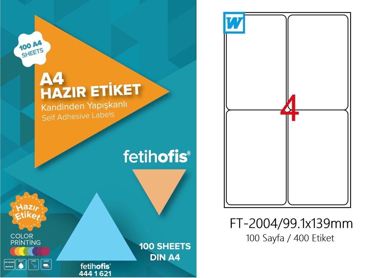 fetihofis Laser Etiket FT-2004