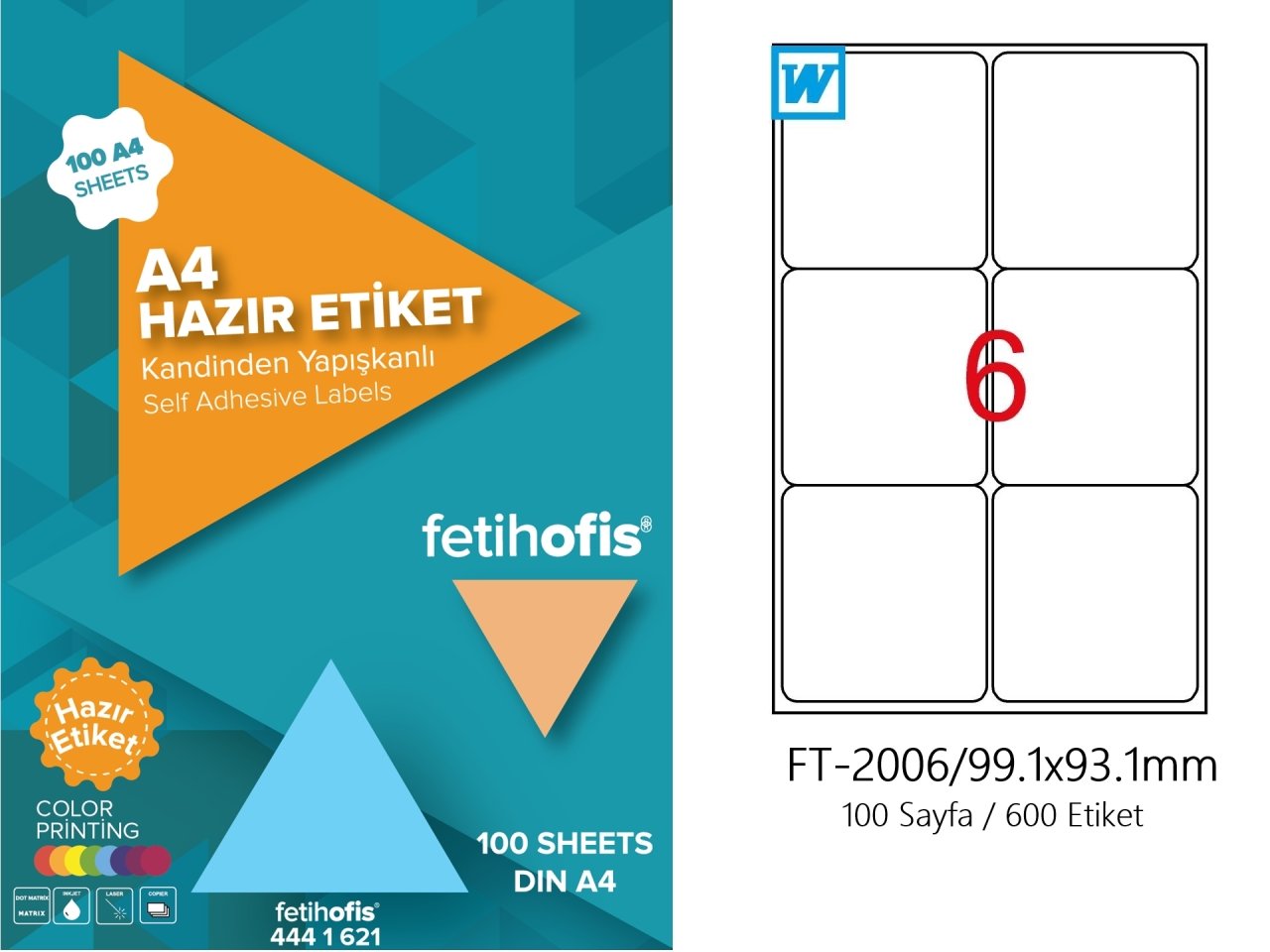 fetihofis Laser Etiket FT-2006