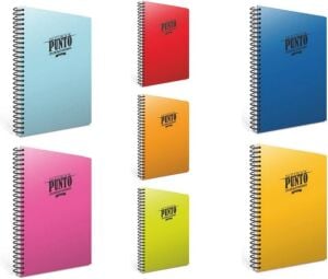 GIPTA DEFTER 6545 PUNTO A4 SPİRALLİ PP 180YP KARELİ