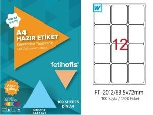 fetihofis Laser Etiket FT-2012