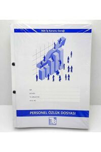 TURUNCU BEYAZ 8 SEPERATÖRLÜ AS. PERSONEL ÖZLÜK DOSYASI