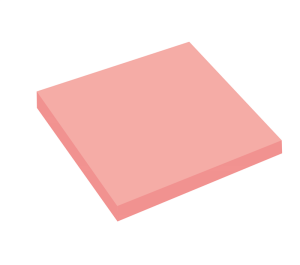 KRAF YAPIŞKANLI NOT KAĞIDI 76x76   50 YP ŞEFFAF PEMBE 7676TR