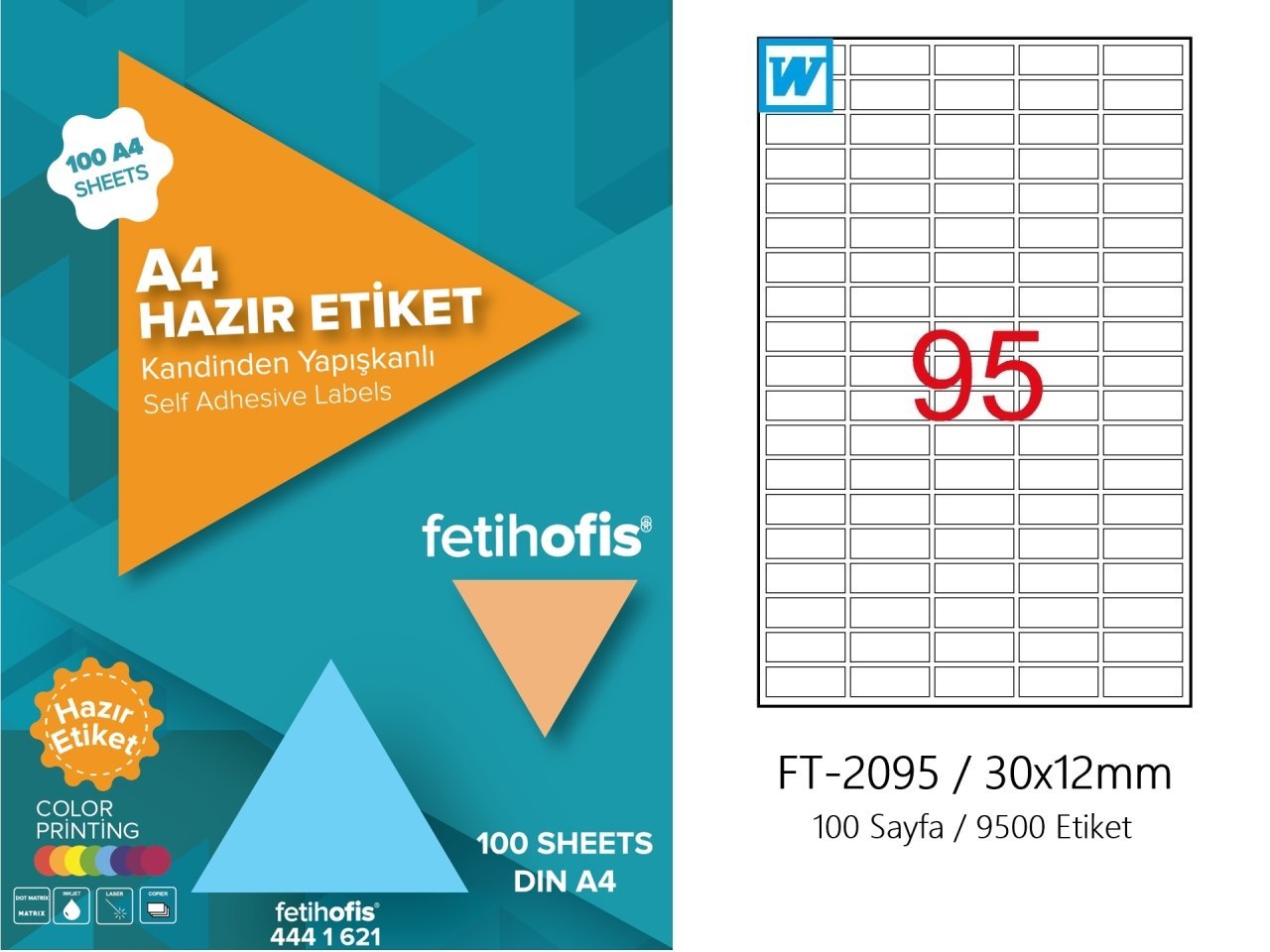 fetihofis Laser Etiket FT-2095