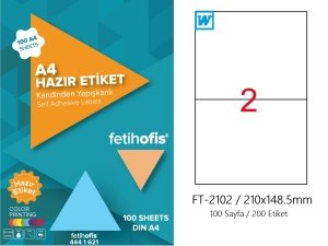 fetihofis Laser Etiket FT-2102