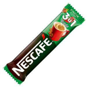 Nescafe 3'ü 1 Arada Fındık Aromalı 18 Gr 48'li Paket