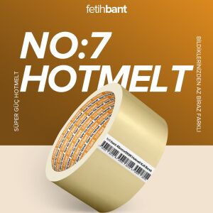 fetihbant 45mmx100M Hotmelt Koli Bandı No:7