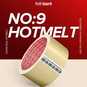 fetihbant 45mmx100M Hotmelt Koli Bandı No:9