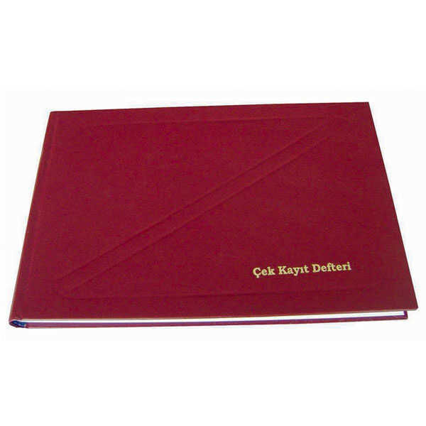 DİLMAN ÇEK KAYIT DEFTERİ 17*24 192 YP