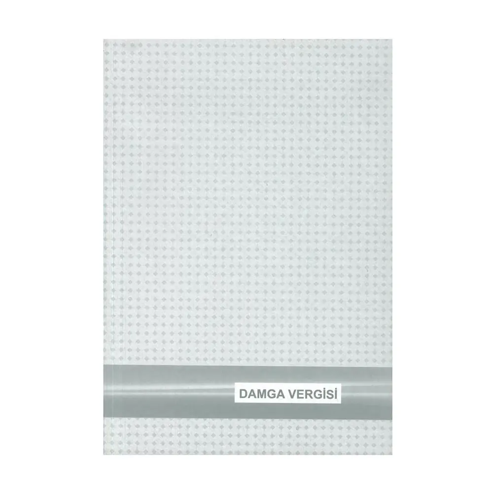 DİLMAN DAMGA VERGİSİ DEFTERİ KARTON KAPAK NUMARALI