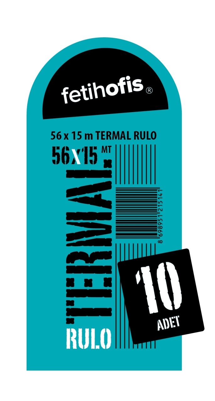 56mmX15 Termal Pos Rulo