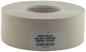 fetihrulo Raf Fiyat Etiketi 38mmx100mm 350 Sarım Yatay