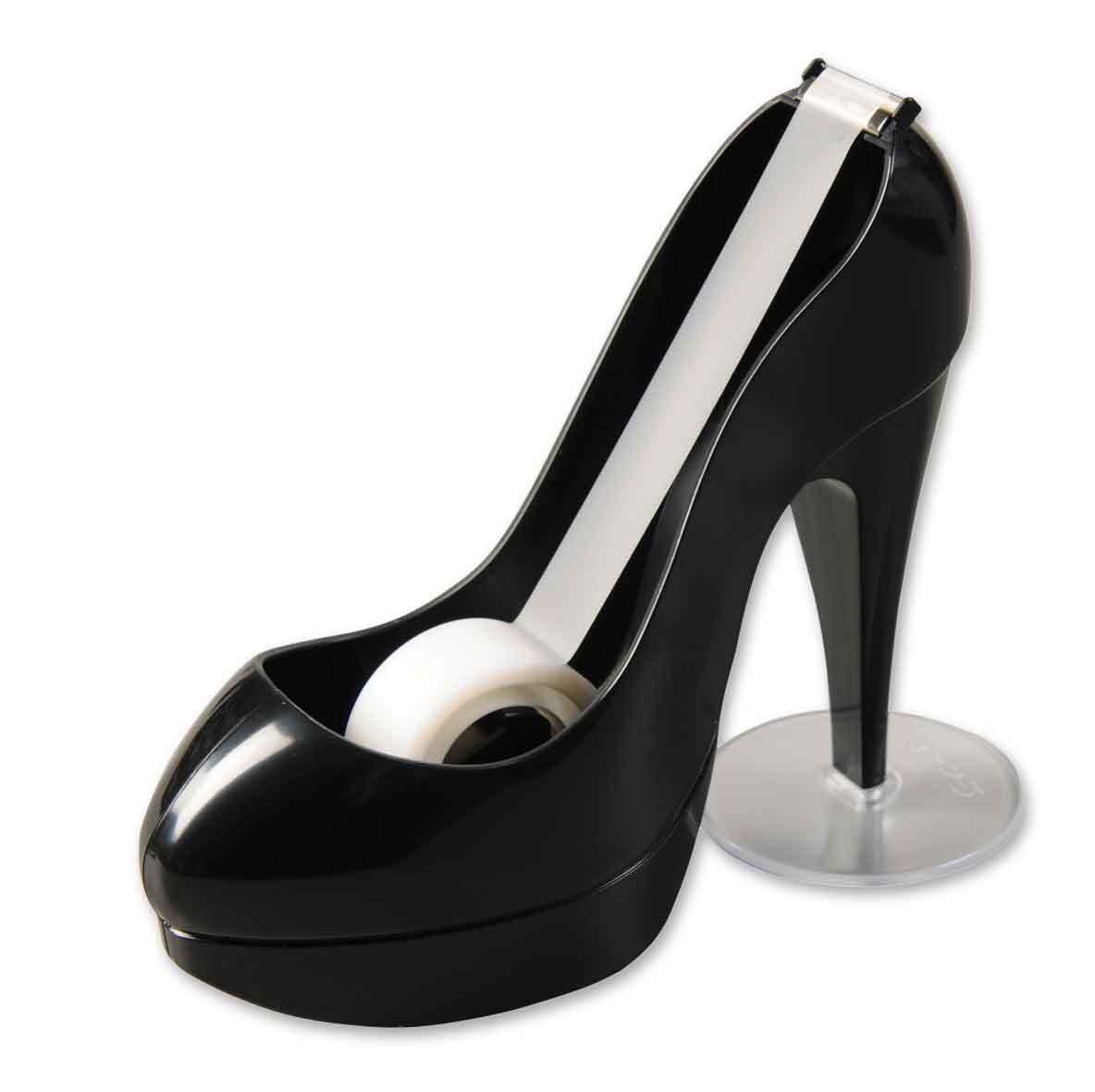 Scotch Stiletto Siyah Ayakkabı Bant Kesme Makinası