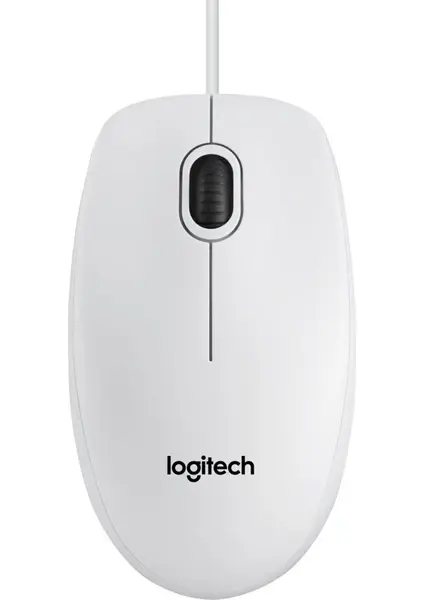 Logitech 910-003360 B100 Beyaz Kablolu Mouse