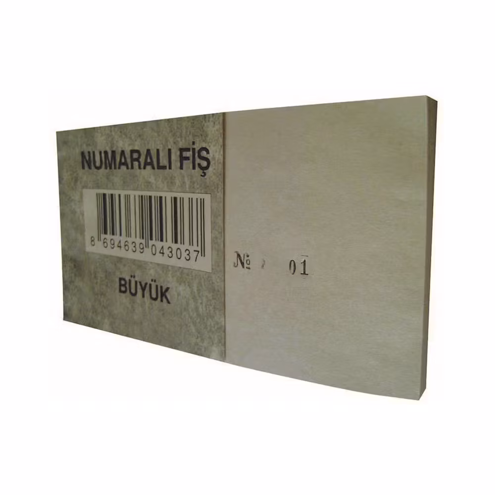 DİLMAN NUMARALI FİŞ BÜYÜK 7.5*13 4303