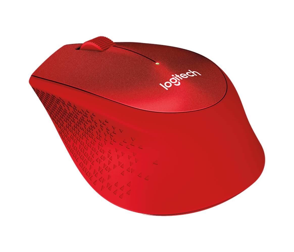 Logitech M330 Silent USB Mouse Kırmızı