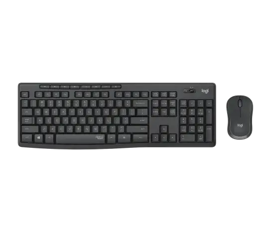 Logitech MK295 Kablosuz Klavye Mouse Siyah