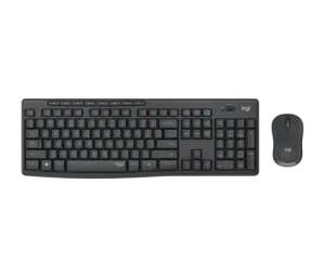 Logitech MK295 Kablosuz Klavye Mouse Siyah