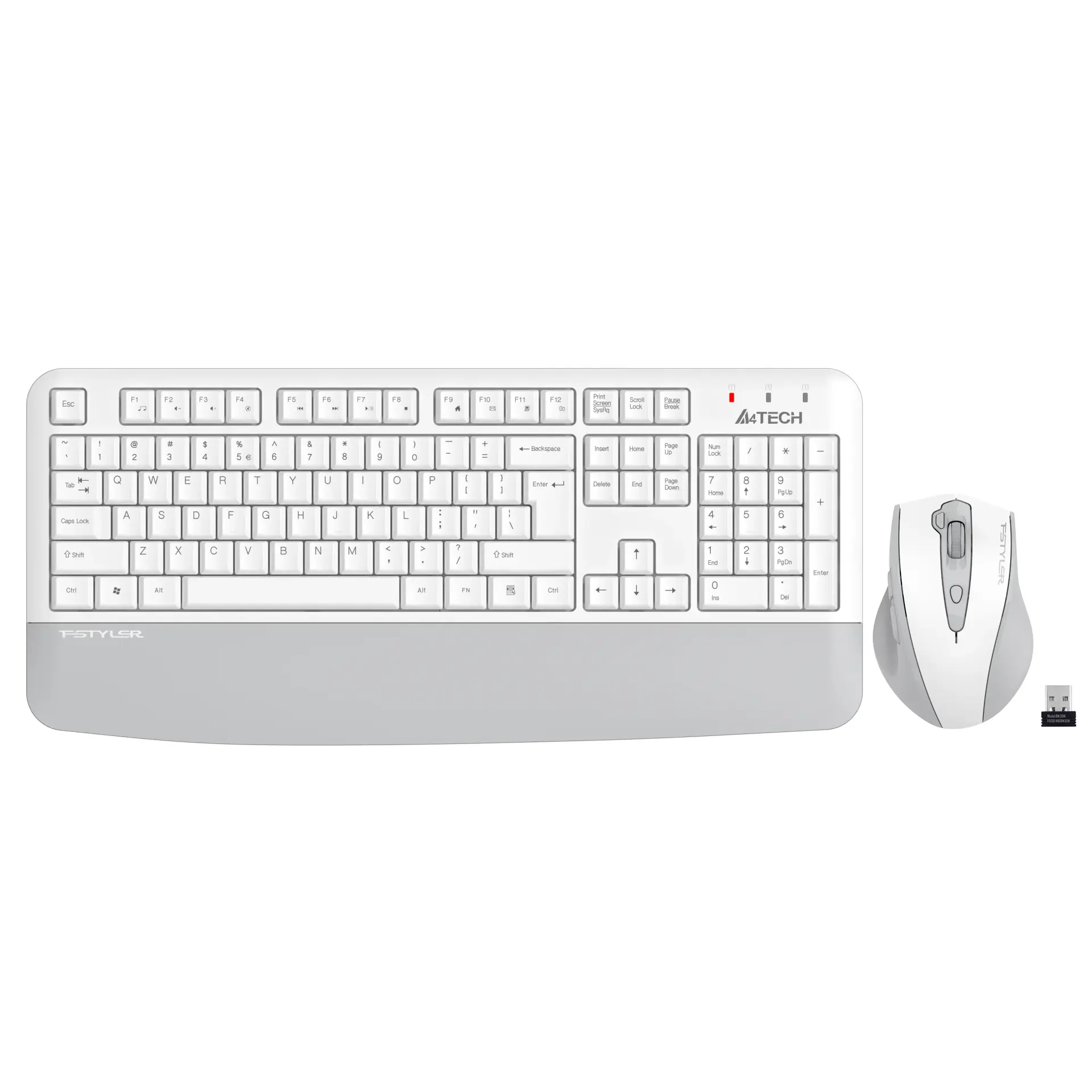 A4 Tech FG2500S Beyaz Plus Klavye Mouse Set
