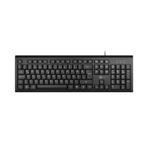 Lecoo KB101 USB Kablolu Türkçe Q Klavye Siyah