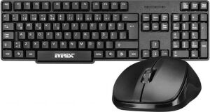 Everest KM-6852 Siyah USB Kablosuz Q Klavye Mouse Set