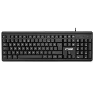 Everest KB-741Q Siyah/Gri Kablolu USB Klavye