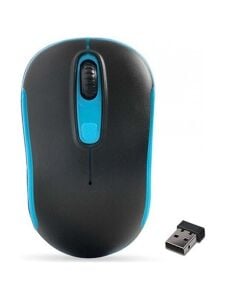 Everest SM-804 USB Siyah/Mavi Kablosuz Mouse