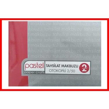 PASTEL TAHSİLAT MAKBUZU OTOKOPİLİ 2N/50