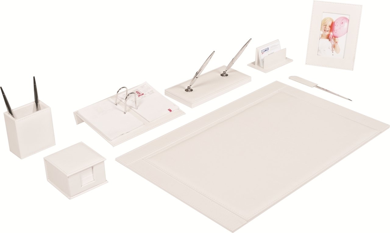 Gıpta 7602 Deskop Sümen Takımı 9 Parça Beyaz